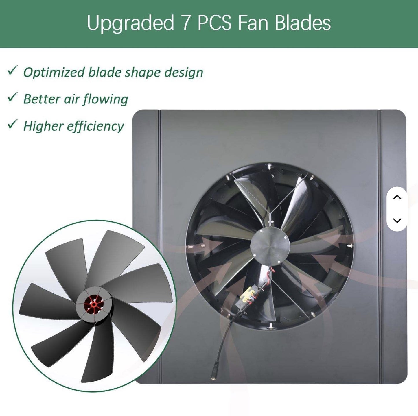 Solar Roof Fan 25W Round Ventilator fully controlled with Wireless Remote or your Smartphone APP with AC/DC Adapter that can run Day and Night